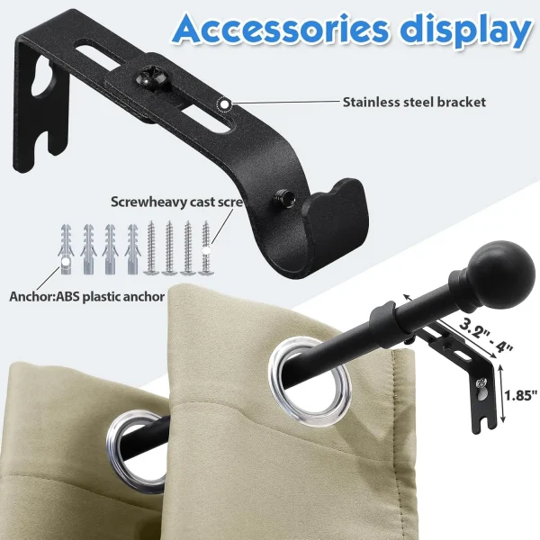Curtain Rods Set - Image 2